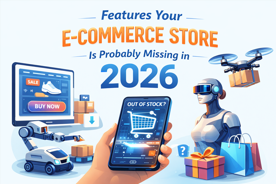 e-commerce features 2026 | creaeza